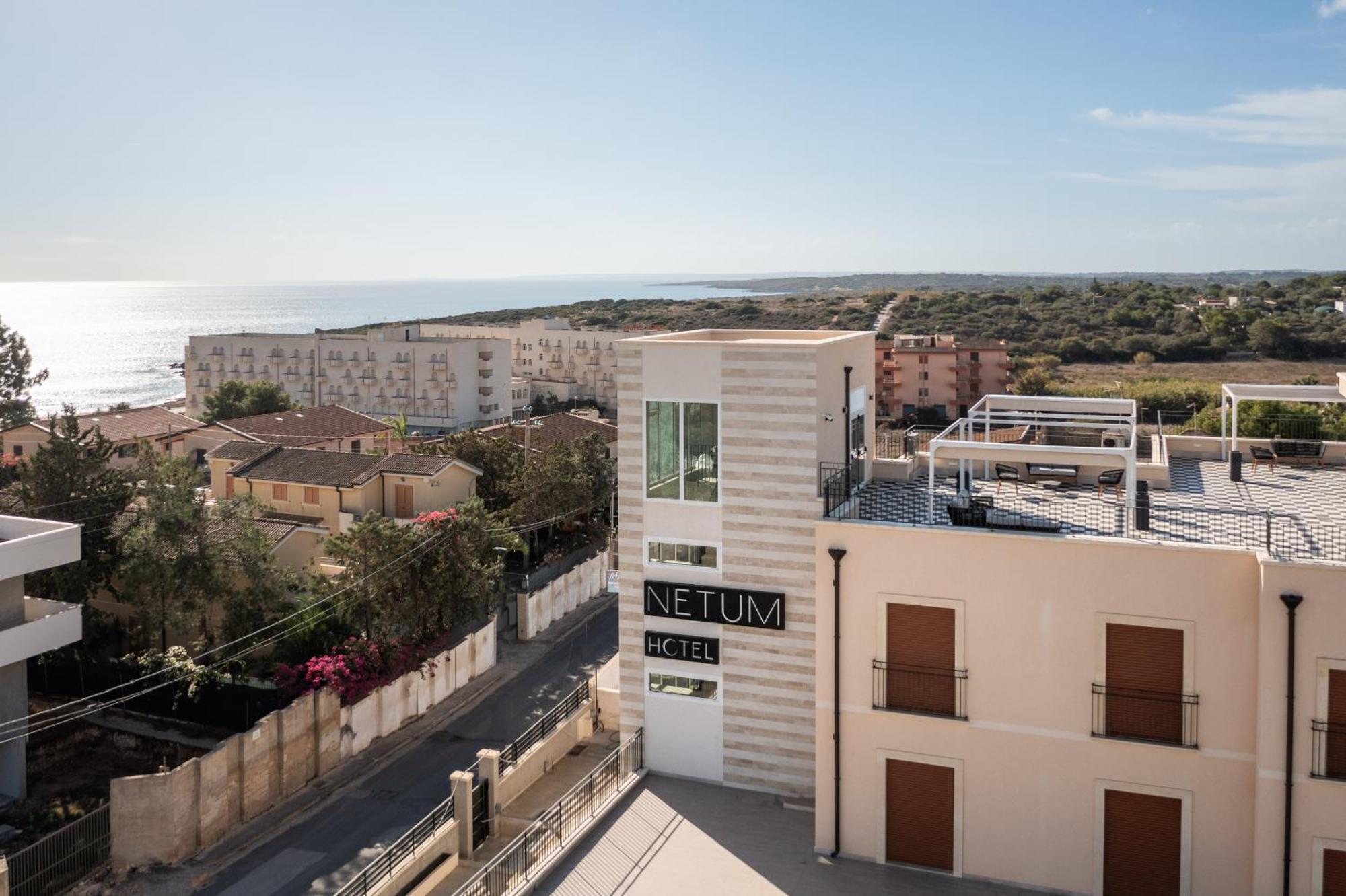 Hotel Netum Mare Lido di Noto Exteriör bild